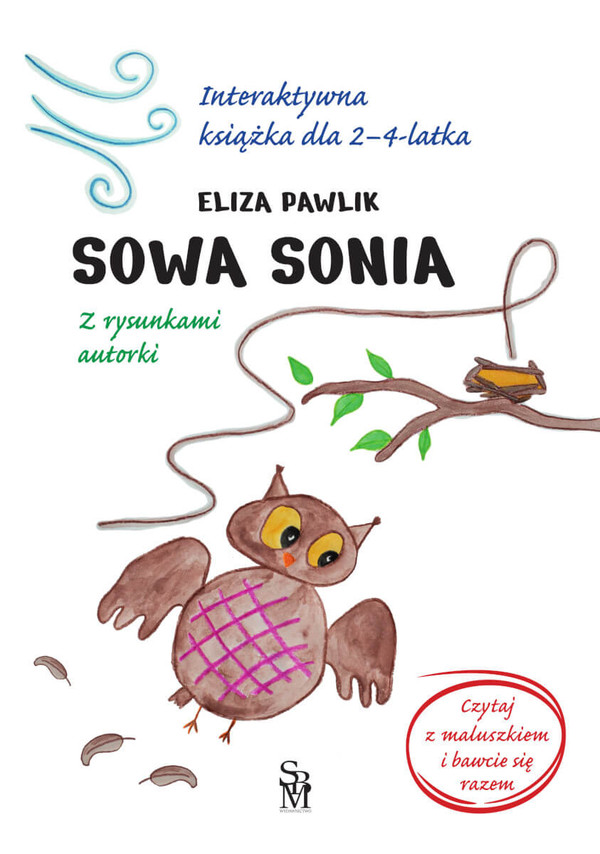 Sowa Sonia Interaktywna książka dla 2-4 latka