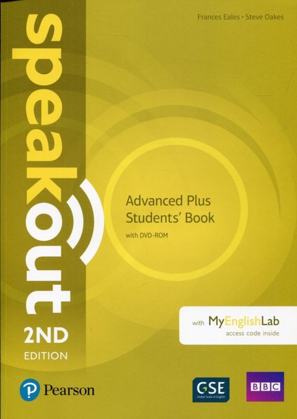 Speakout 2ND Edition. Advanced Plus. Students Book + Active Book + DVD-ROM + MyEnglishLab
