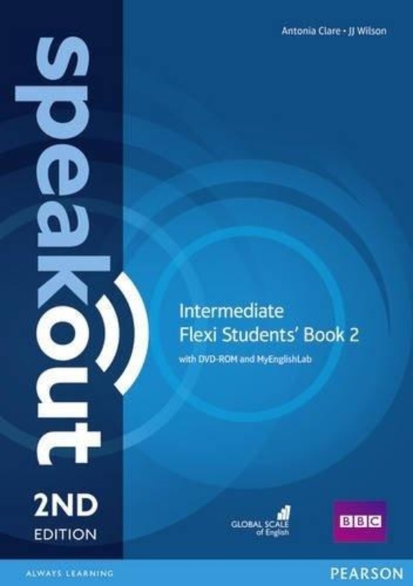 Speakout 2ed Intermediate Flexi Student`s Book 2 Podręcznik + DVD + MyEngLab