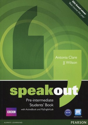 Speakout Pre-Intermediate. Student`s Book Podręcznik + ActiveBook + MyEnglishLab + DVD