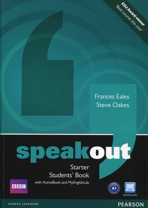 Speakout Starter. Students` Book Podręcznik + ActiveBook + MyEnglishLabDVD