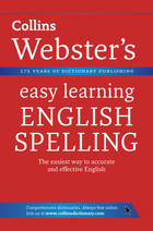 Spelling. Collins Websters Easy Learning. PB