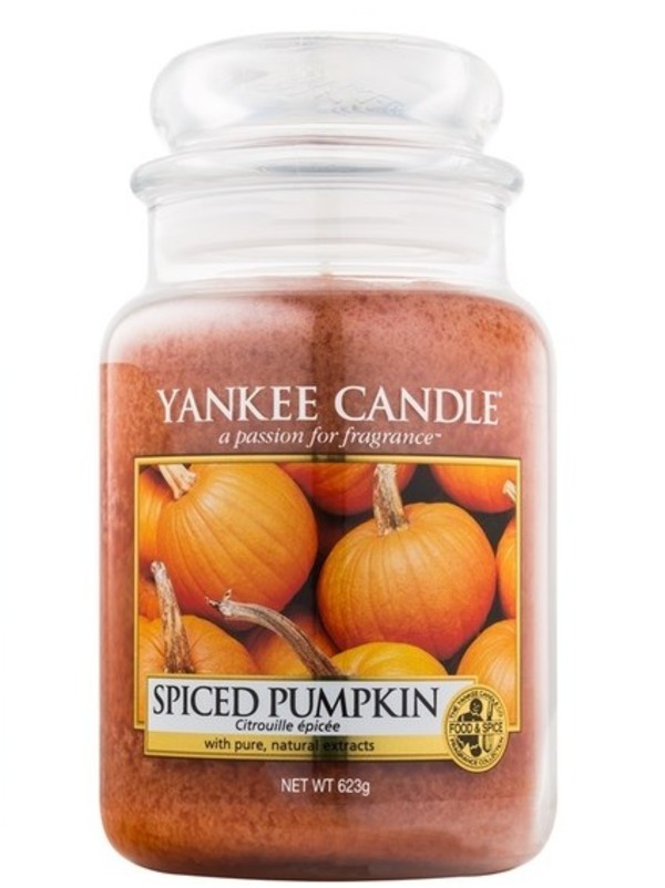 Spiced Pumpkin Duża świeca zapachowa w słoiku