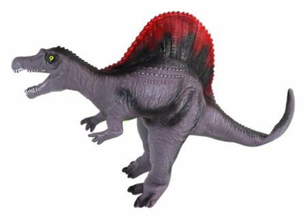 Spinozaur z dźwiękiem szary 36 cm