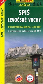 Spis Levocske Vrchy Turisticka mapa / Spisz Góry Lewockie Skala:1:50 000