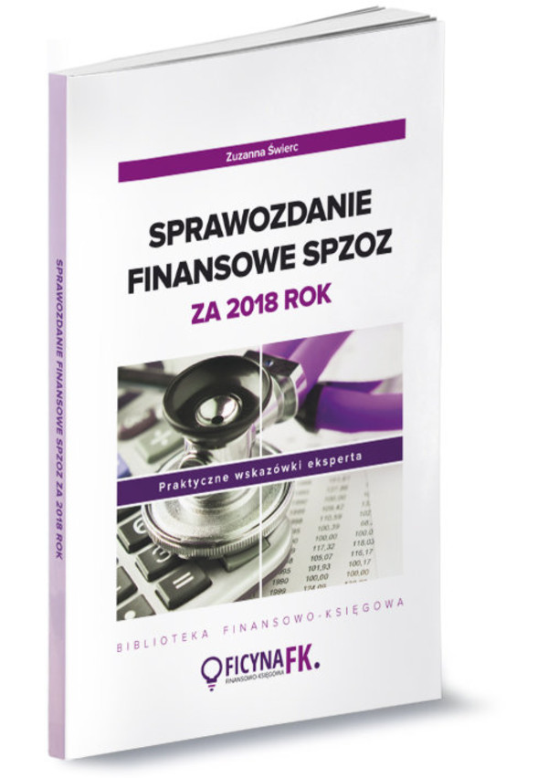 Sprawozdanie finansowe SPZOZ za 2018 rok