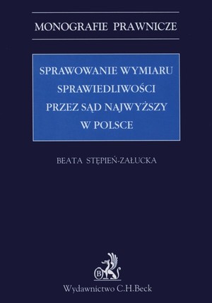 Sprawozdanie wymiaru sprawiedliwości przez Sąd Najwyższy w Polsce