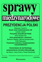 Sprawy międzynarodowe nr 1/2012 - pdf Prezydencja Polski