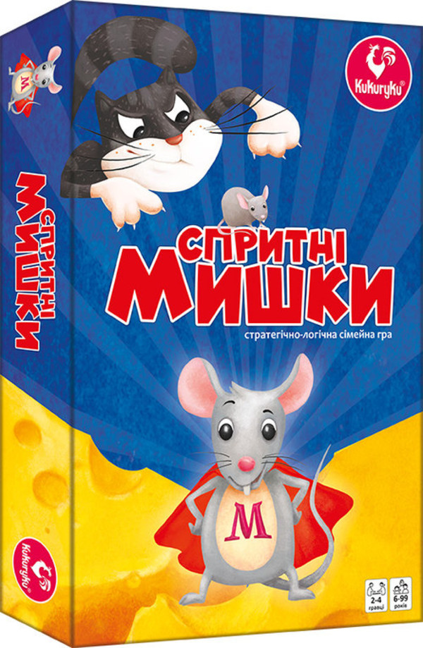 Gra Sprytne myszki (wersja ukraińska)