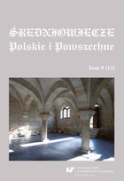 Średniowiecze Polskie i Powszechne. T. 9 (13) - pdf