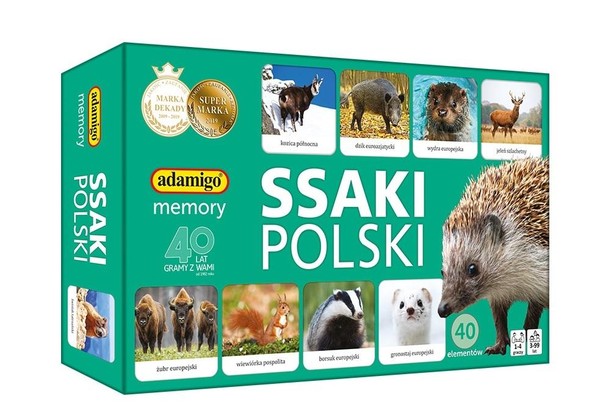 Gra Memory Ssaki Polski