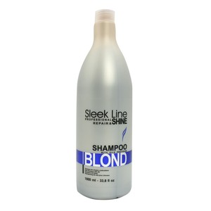 Stapiz, Sleek Line, Repair & Shine Shampoo Szampon do włosów blond zapewniający platynowy odcień