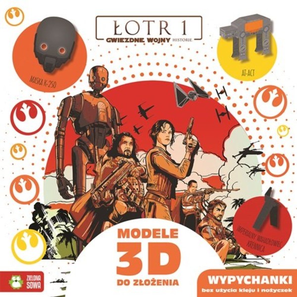 Star Wars. Łotr 1 Modele 3D do złożenia