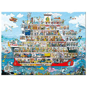Puzzle Statek 1500 elementów