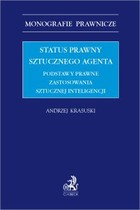 Status prawny sztucznego agenta - pdf Podstawy prawne zastosowania sztucznej inteligencji