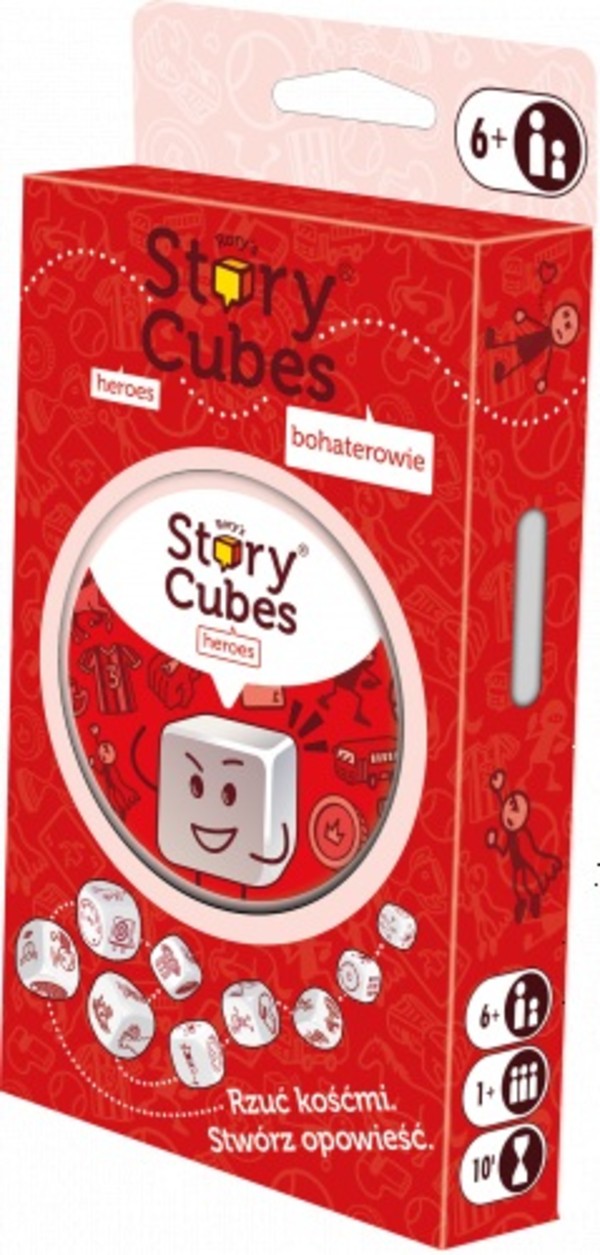 Gra Story Cubes: Bohaterowie (nowa edycja)