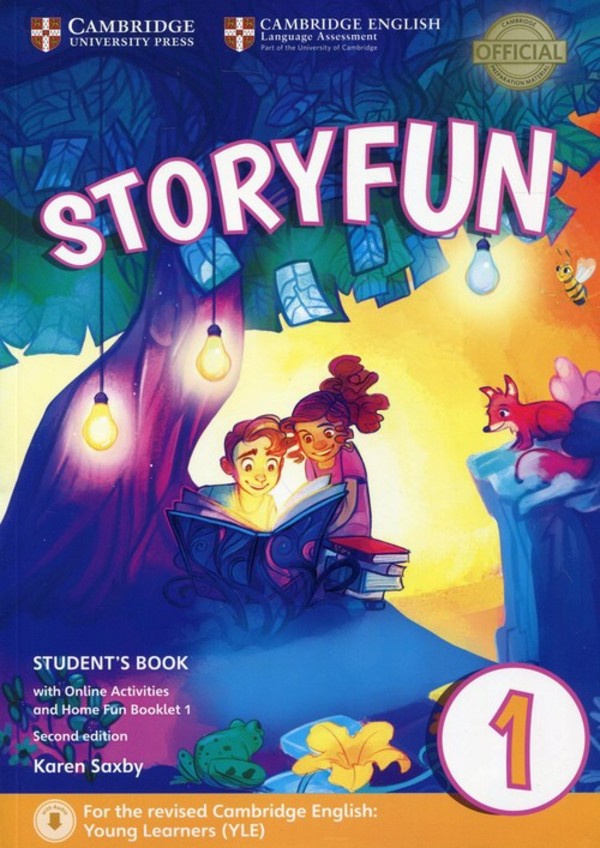 Storyfun for Starters 1. Student`s Book Podręcznik + Online Activities + Home Fun Booklet 1