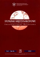 Stosunki Międzynarodowe nr 3 tom 56/2020