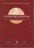 Stosunki Międzynarodowe nr 4(51)/2016 - Edward Haliżak: Ontologia i epistemologia w badaniach polityki zagranicznej państwa