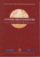 Stosunki Międzynarodowe nr 4(51)/2016 - Rafał Ulatowski: Dyplomacja energetyczna Indii