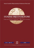 Stosunki Międzynarodowe nr 4(52)/2016 - Krzysztof Miszczak: Raisons d&#8217;État. EU Security and Defence Policy Framework in the Context of Polish and German Interests. An Analysis