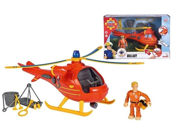 Strażak Sam Helikopter ratowniczy + figurka