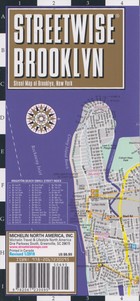 Streetwise Brooklyn Street Map / Brooklyn Plan miasta Skala: 1:38 000