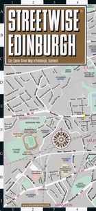 Streetwise Edinburgh City map/ Edynburg Plan miasta Skala 1:11 000