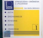 Streszczenia i omówienia z języka polskiego Antyk Audiobook CD Audio