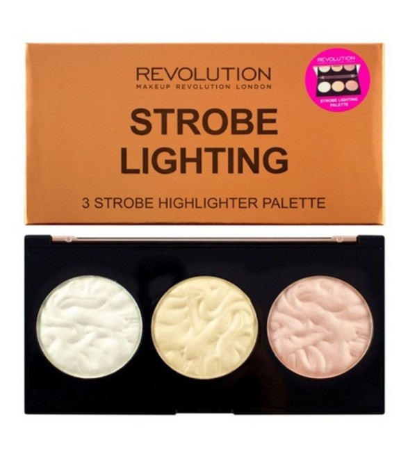 Strobe Lighting Palette Paleta 3 rozświetlaczy