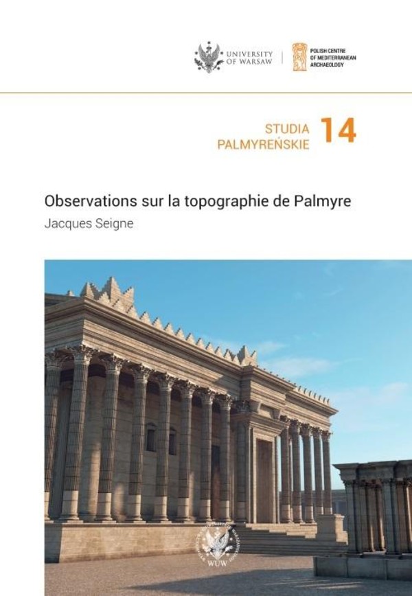 Studia Palmyreńskie, Tom 14