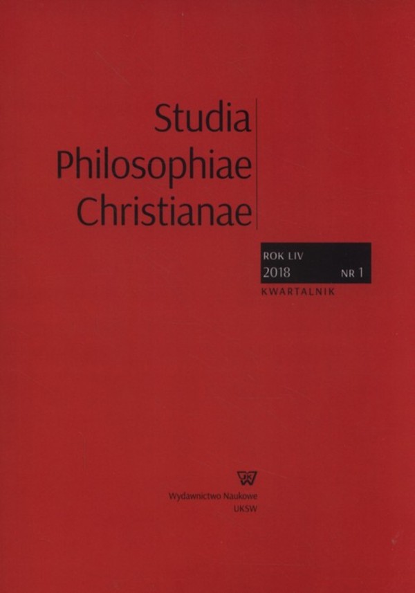 Studia Philosophiae Christianae 1/2018