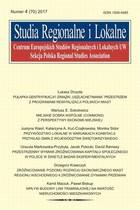 Studia Regionalne i Lokalne nr 4(70)/2017 - pdf
