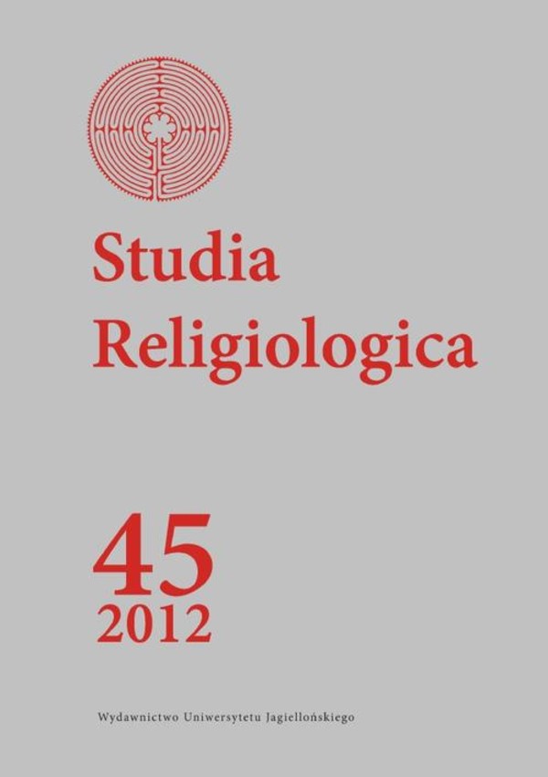 Studia Religiologica z. 45 - pdf