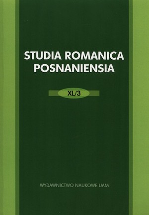 Studia Romanica Posnaniensia XL/3