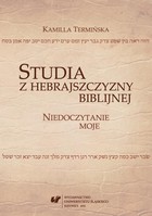Studia z hebrajszczyzny biblijnej - pdf