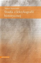 Studia z leksykografii historycznej - pdf