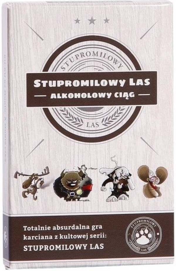 Gra Stupromilowy Las - Alkoholowy ciąg (nowa edycja)