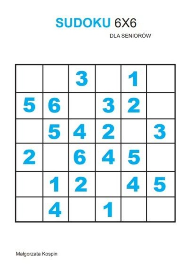 Gra Sudoku 6x6