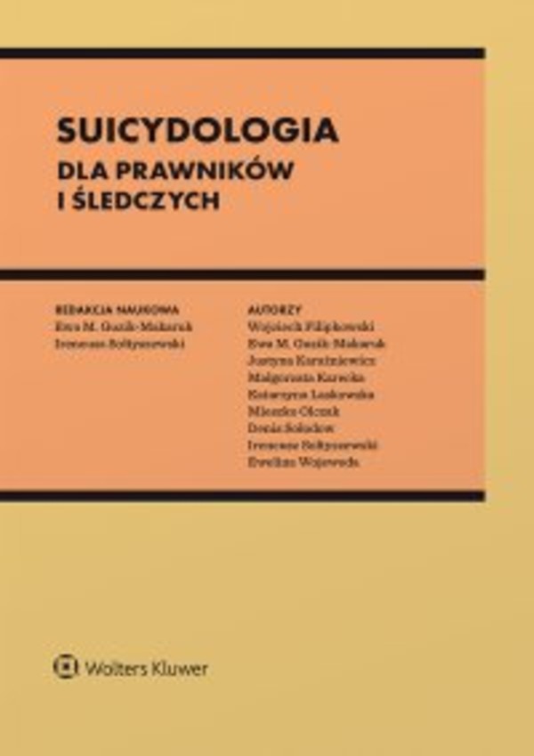 Suicydologia dla prawników i śledczych - epub, pdf
