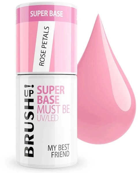 Super Base Must Be UV/LED baza hybrydowa do paznokci My Best Friend Rose Petals