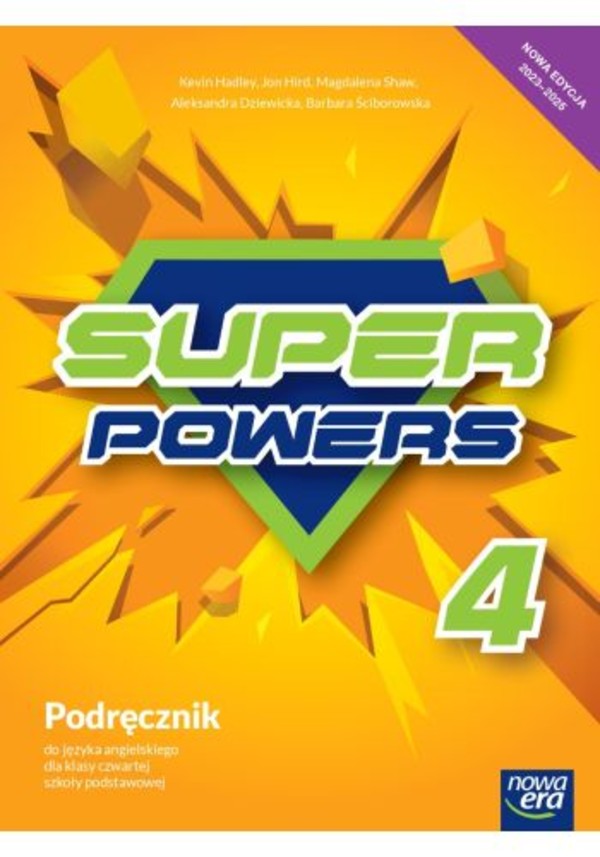 Super Powers 4. NEON. Podręcznik do języka angielskiego dla klasy czwartej szkoły podstawowej Nowa edycja 2023-2025