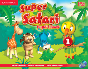 Super Safari 1. Pupil`s Book Podręcznik + DVD