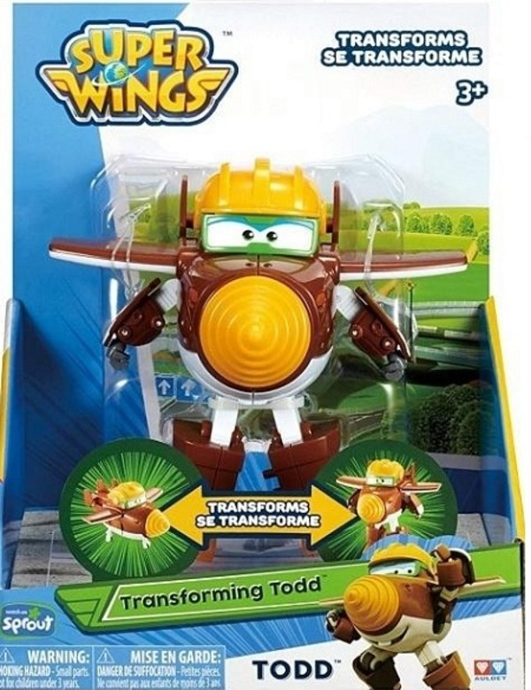 Super Wings Figurka samolot-robot Todd