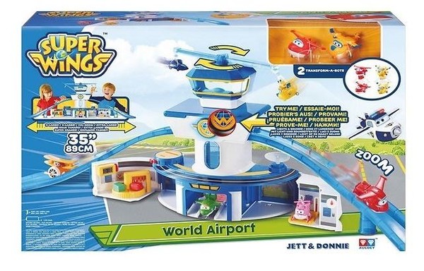 Super Wings Zestaw Lotnisko