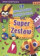 Super zestaw. 12 zabawnych kukiełek do wycięcia i sklejenia