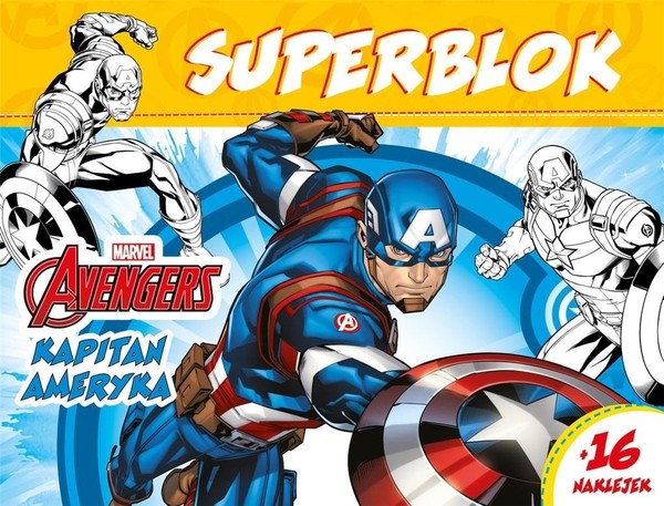 Marvel Avengers Kapitan Ameryka Superblok