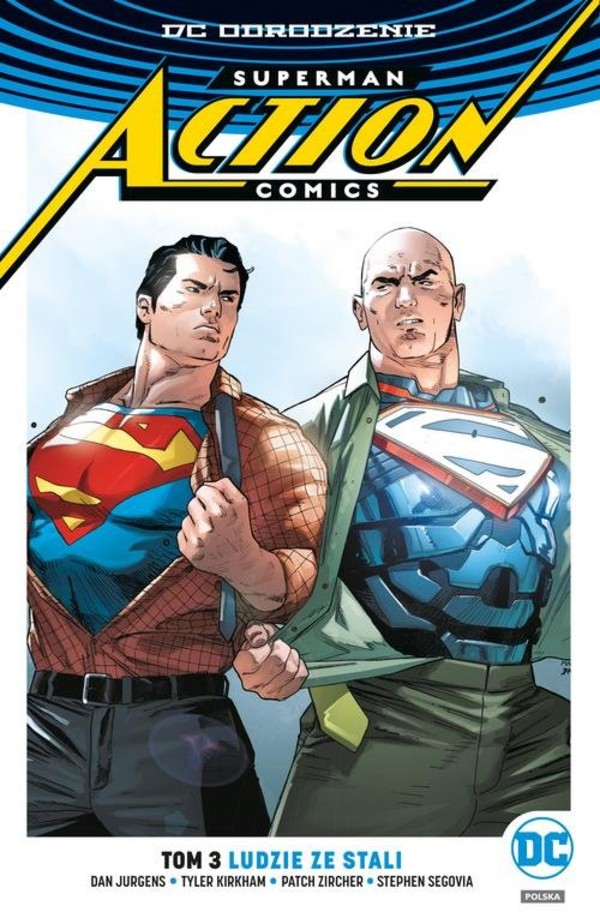 Superman Action Comics Tom 3 Ludzie ze stali DC Odrodzenie