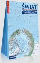 Świat Mapa polityczna i krajobrazowa Skala: 1: 31 000 000