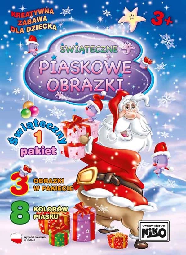 Świąteczne piaskowe obrazki Pakiet świąteczny 1